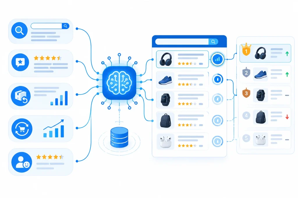 Amazon SEO ranking algorithm factors